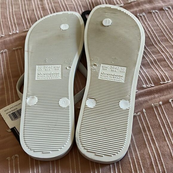 NWT IPANEMA Ana white flip flop 10​ - Picture 4 of 6